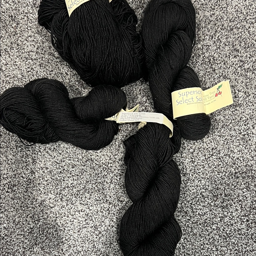Cherry Tree Hill Supersock Yarn Superwash 420 yards/80% Merino/20% Silk